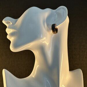 🖤 Gems en Vogue Milor Black Spinel & Bronze Rose Gold